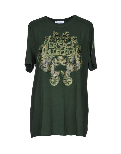 versace t shirt green